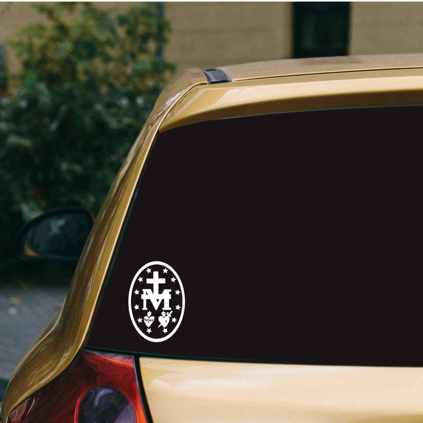 Miraculous Medal Decal