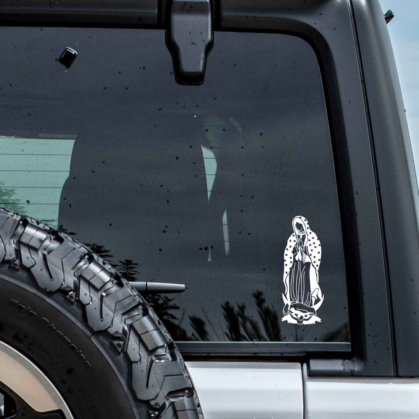 Our Lady of Gaudalupe Car Decal