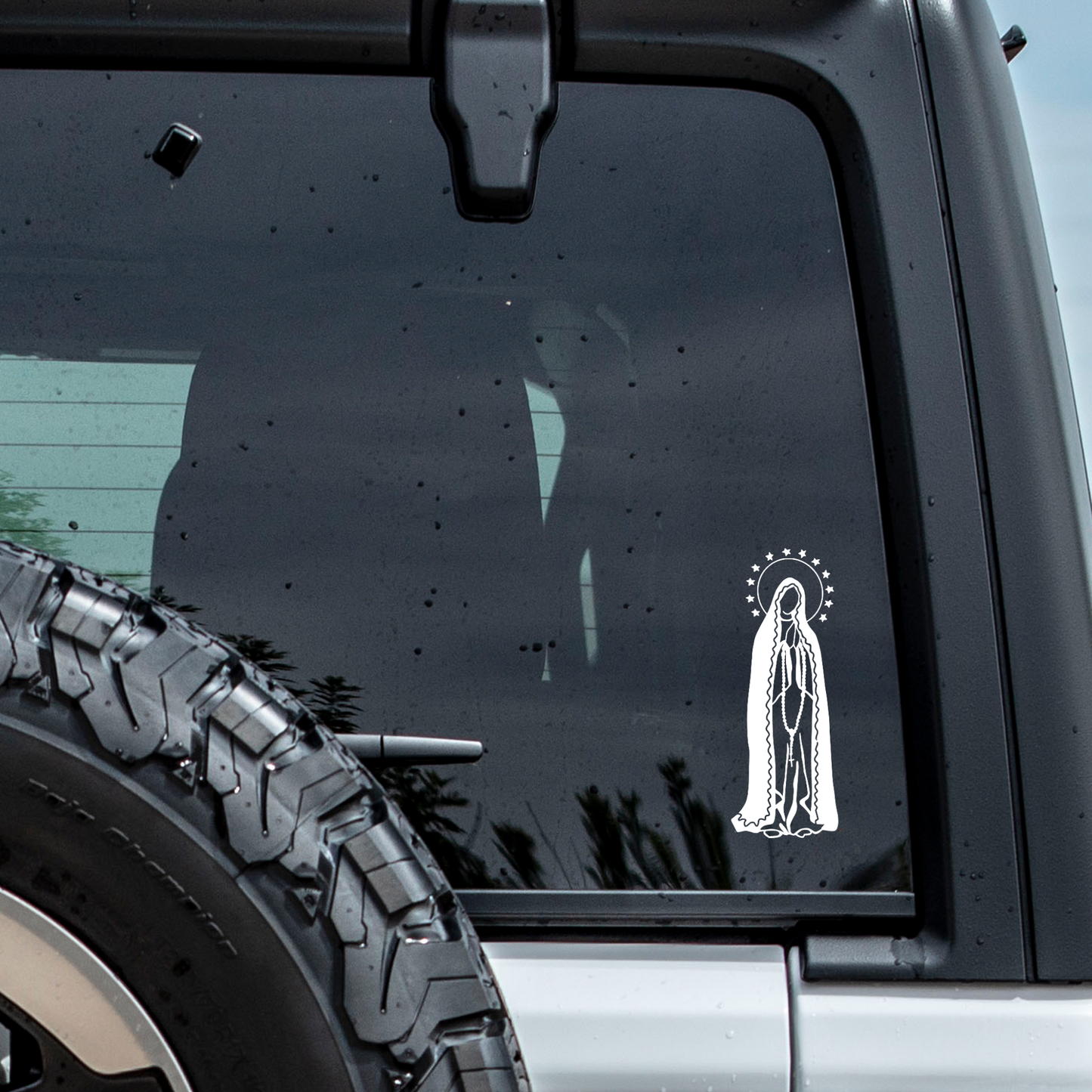 Our Lady of Fatima Car Decal