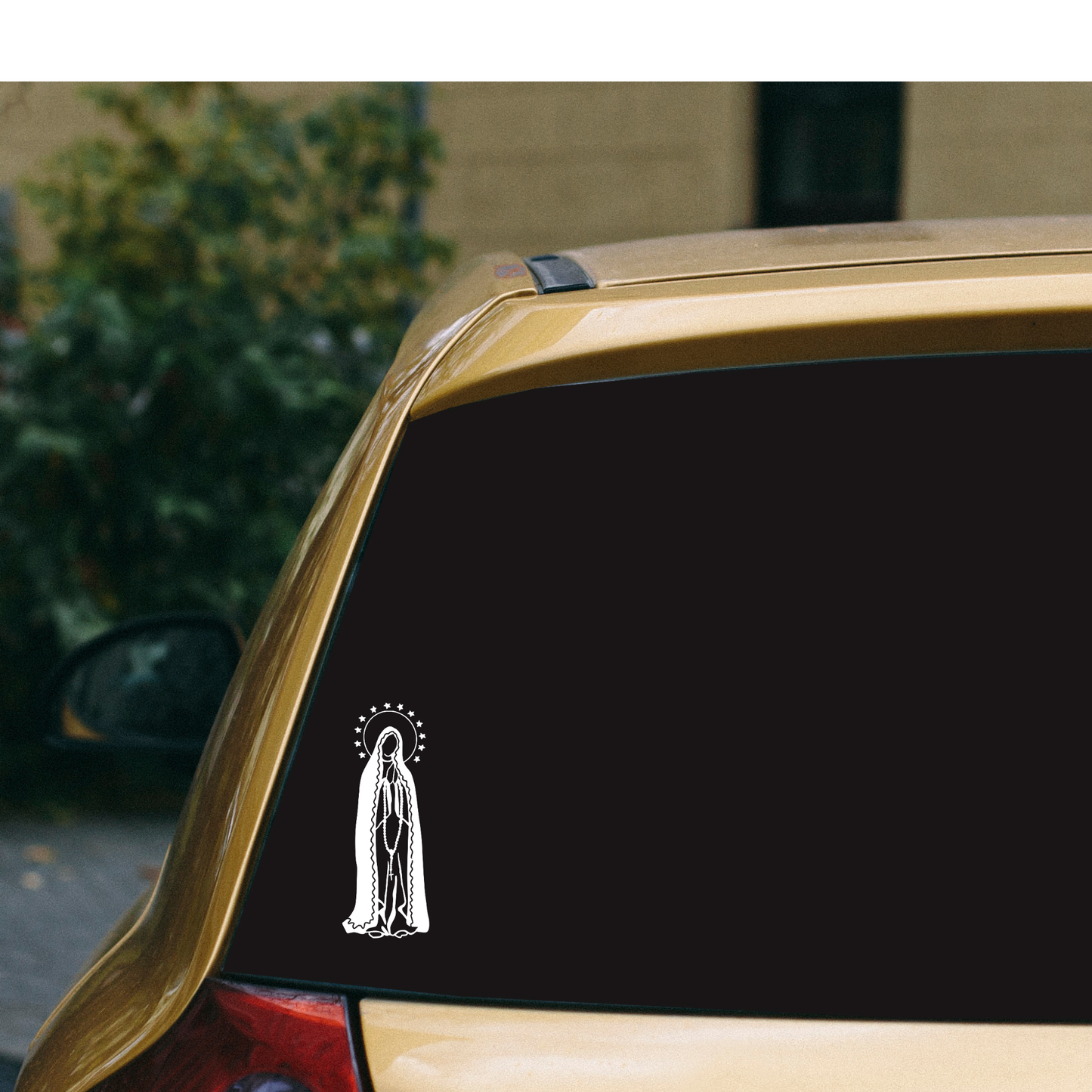 Our Lady of Fatima Car Decal