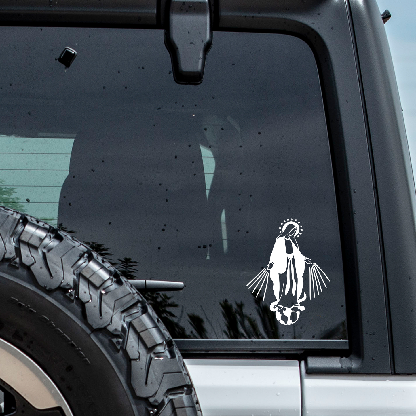 Our Lady of Grace Car Decal