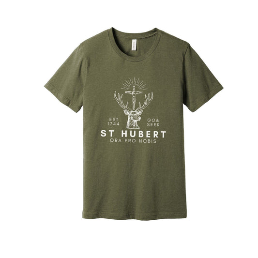 a t - shirt that says st hubbert on it