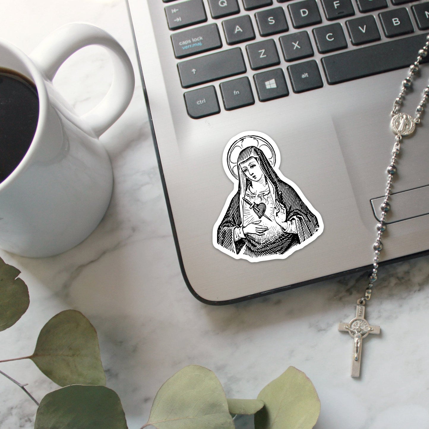 Immaculate Heart of Mary Catholic Sticker