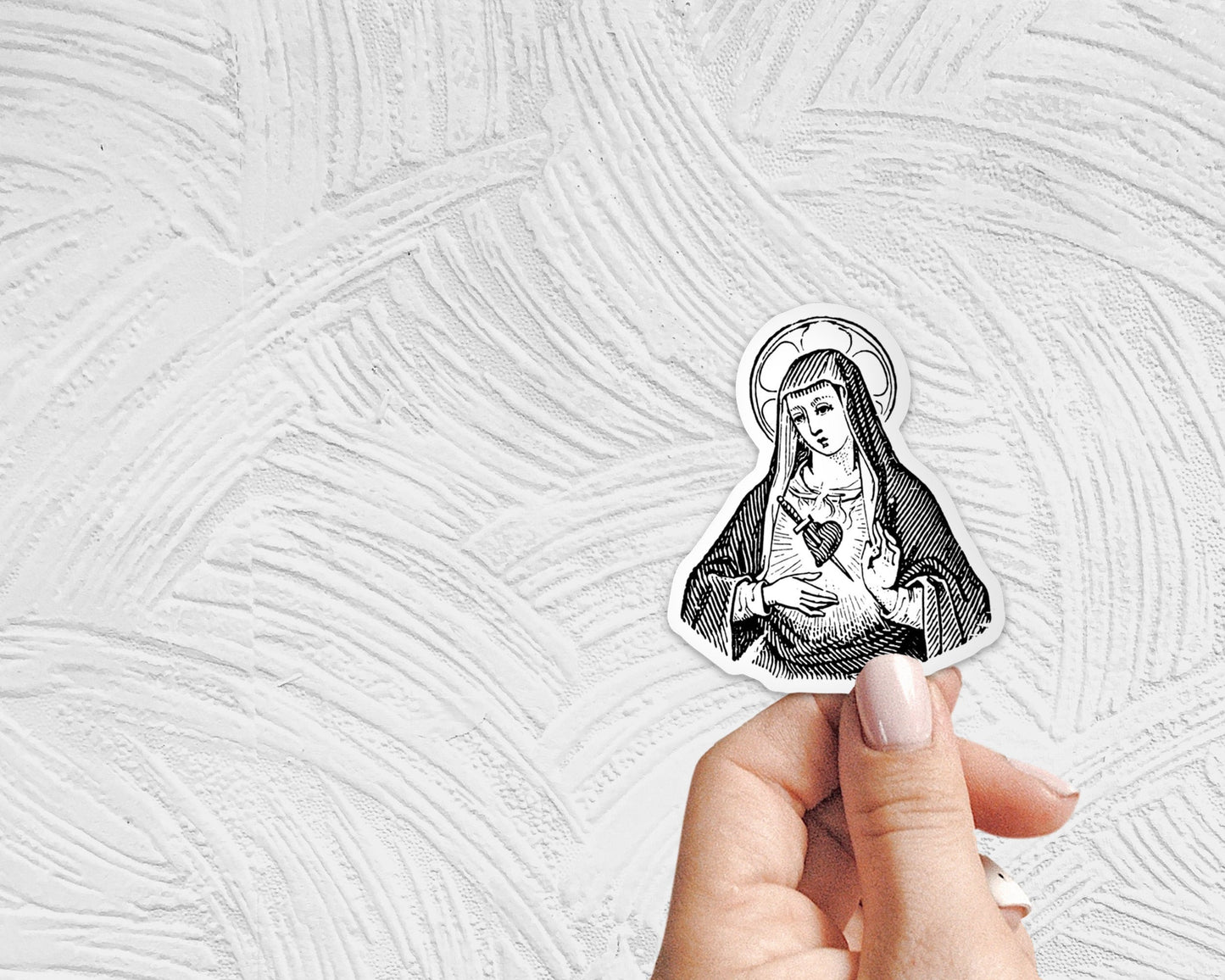 Immaculate Heart of Mary Catholic Sticker