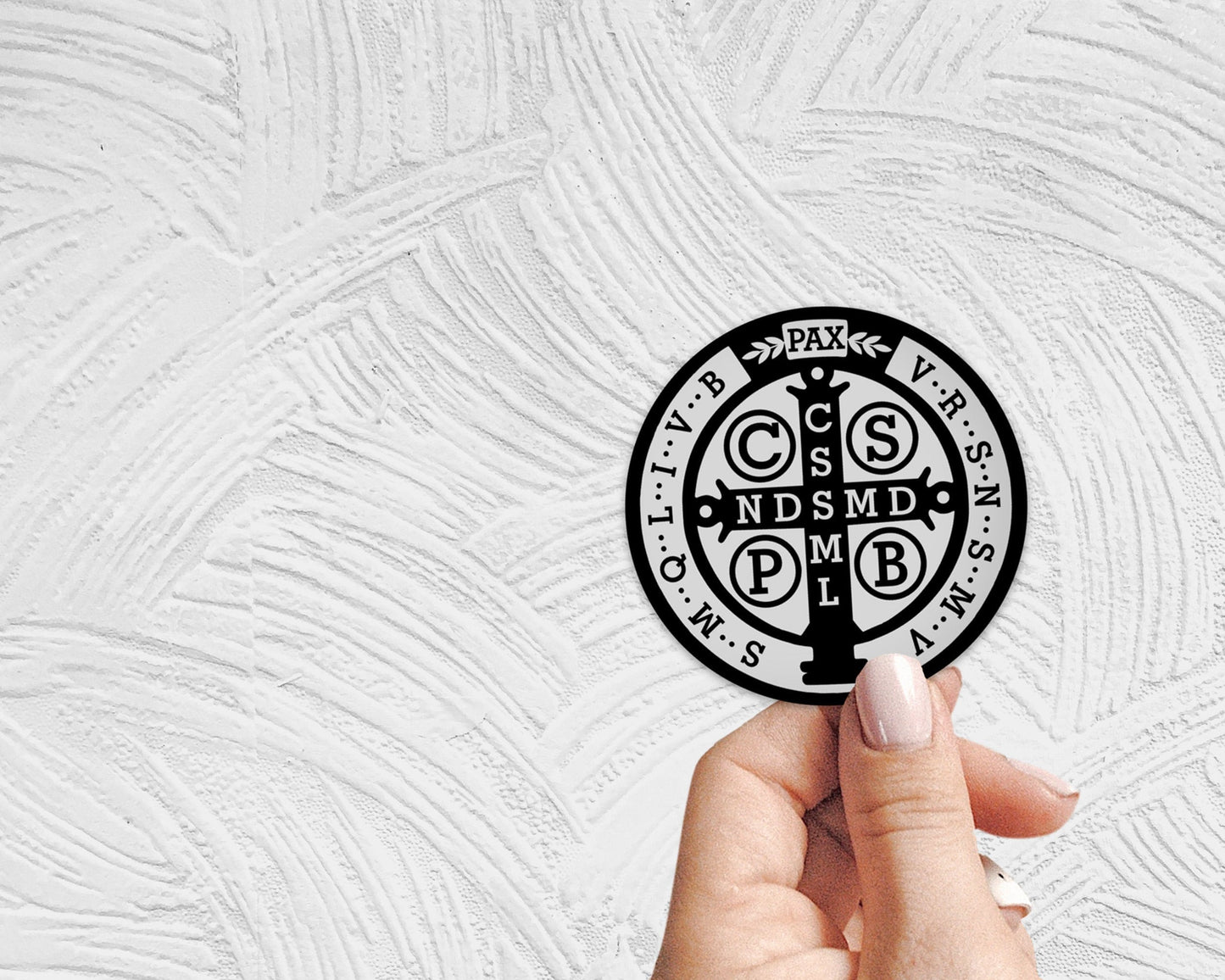 St. Benedict Medal Sticker